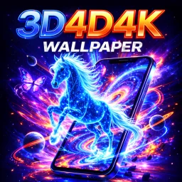 3D 4D 4K Live Wallpaper 아이콘